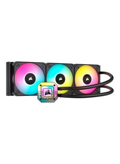 iCUE H150i Elite CAPELLIX XT Desktop Liquid CPU Cooler - Three AF120 RGB Elite Fans - 360mm Radiator - Intel LGA 1700, 1200, 115X, 2066, AMD AM5, AM4 - Included Commander Core