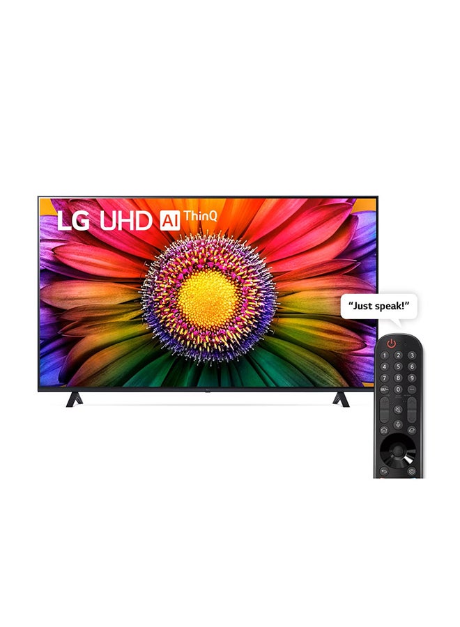 إل جي تلفزيون ذكي UHD UR80 75 بوصة 4K موديل 2023 - Image 1