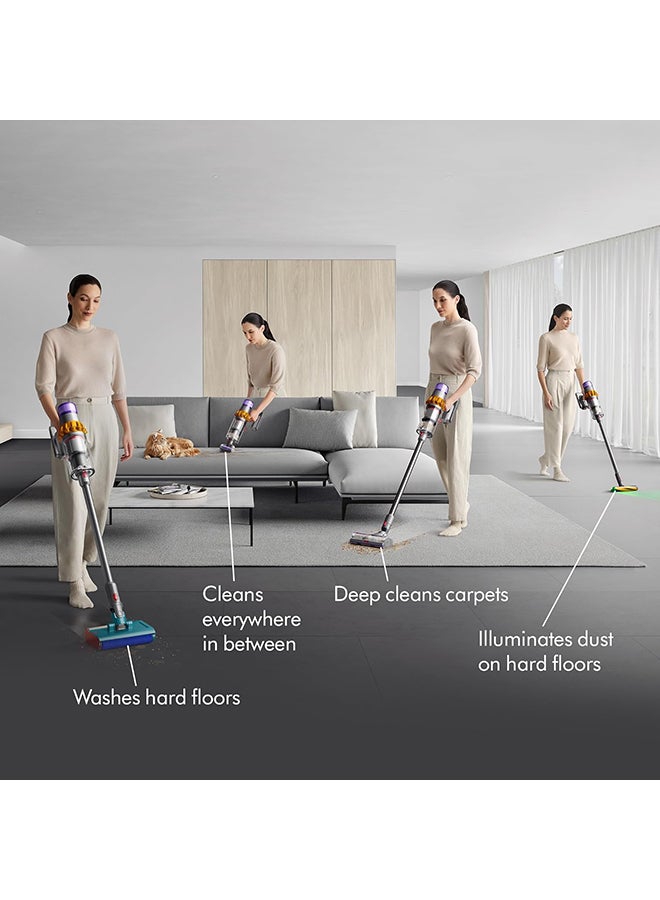 dyson - Detect Submarine​ Wet & Dry Vacuum 660 W V15 Detect Submarine Yellow/Nickel - Image 1