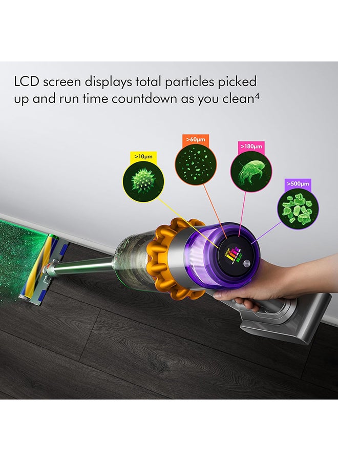 dyson - Detect Submarine​ Wet & Dry Vacuum 660 W V15 Detect Submarine Yellow/Nickel - Image 1