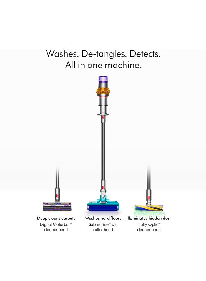 dyson Detect Submarine​ Wet & Dry Vacuum 660 W V15 Detect Submarine Yellow/Nickel - Image 2