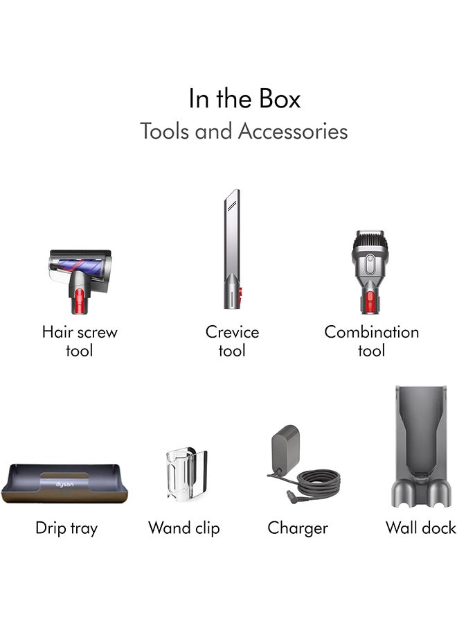 dyson Detect Submarine​ Wet & Dry Vacuum 660 W V15 Detect Submarine Yellow/Nickel - Image 4