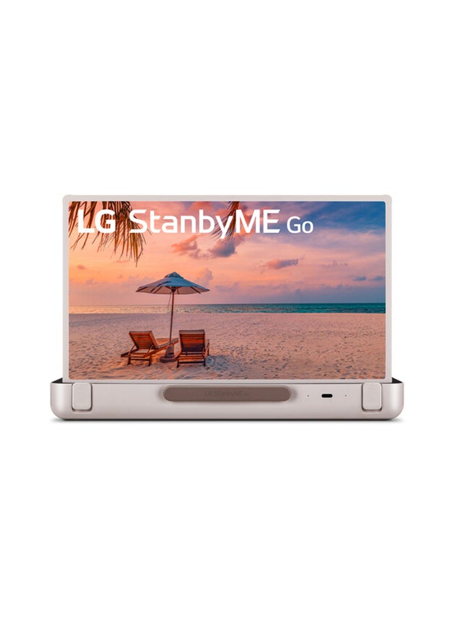LG 27 Inch Full HD LED WebOS HDR 10 Portable & Wireless Touch Screen, 60HZ, Dolby Vision&atmos, H,AI Sound Pro, Magic Remote included StanbyME,  (2023) - 27LX5QKNA Silver - Image 2