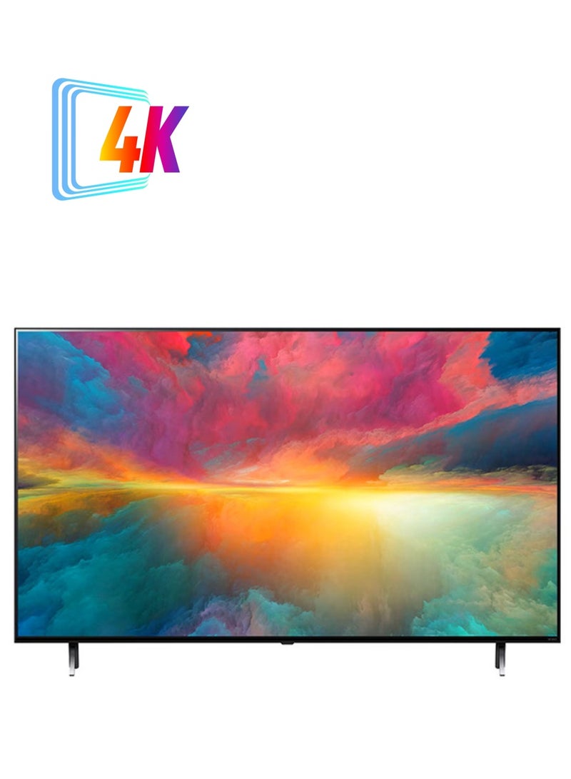 LG 65 Inch QNED 4K HDR Smart TV And Native 120HZ Refresh Rate 65QNED756RB Black - Image 1