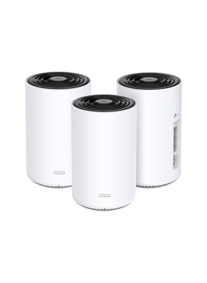 TP-LINK - Deco Powerline Mesh WiFi 6 System (Deco PX50), Covers up to 6,500 sq.ft, Replaces Routers and Extenders, Signal Through Walls and Floors, Compatible with Alexa and Google Home, 3-Pack White - Image 1