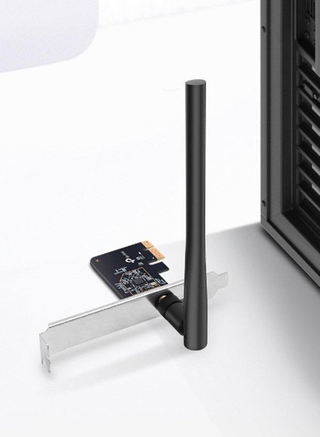 TP-LINK AC600 Wireless Dual Band PCI Express Adapter Black - Image 4