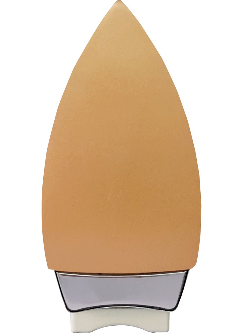 SONASHI - Heavy Iron - Gold Ceramic Coated Soleplate | Overheat Safety Protection With Easy Temperature Settings | Heavy Iron Box Suitable For All Fabrics 1200 W SHI-6020 Off White/Gold - Image 1