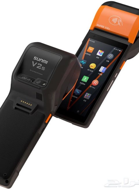 Digital Printer SUNMI V2s for paying money and printing Receipts black