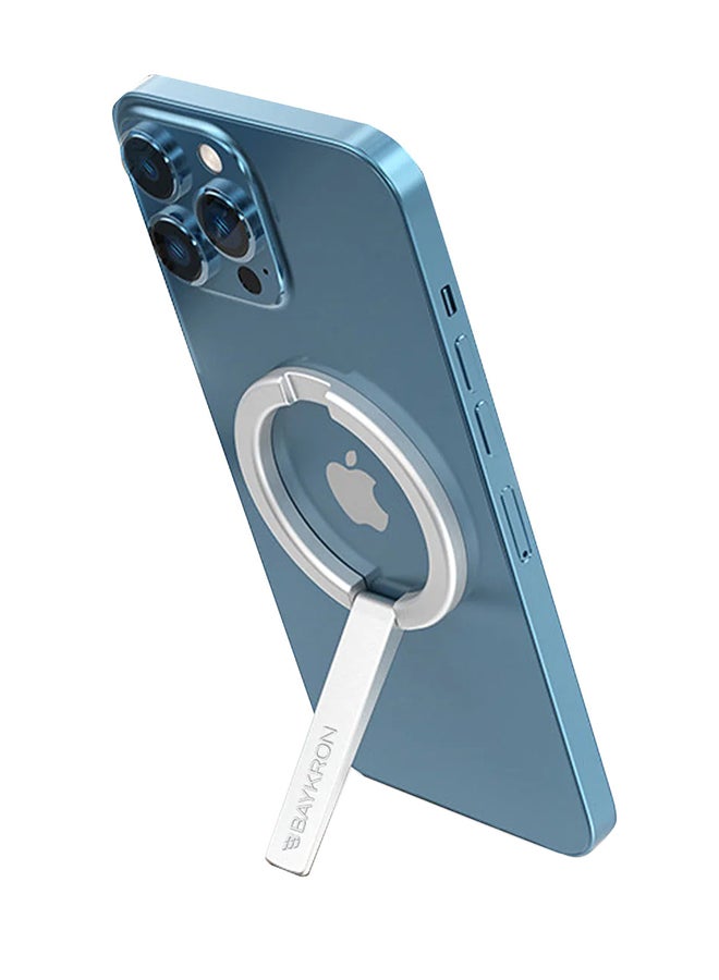 بايكرون حامل مغناطيسي مدمج بريميوم ماج مع حلقة مغناطيسية فضية - Image 1