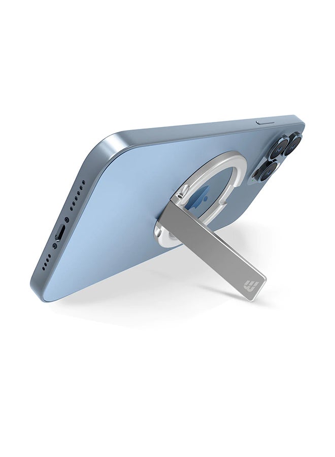 بايكرون حامل مغناطيسي مدمج بريميوم ماج مع حلقة مغناطيسية فضية - Image 2