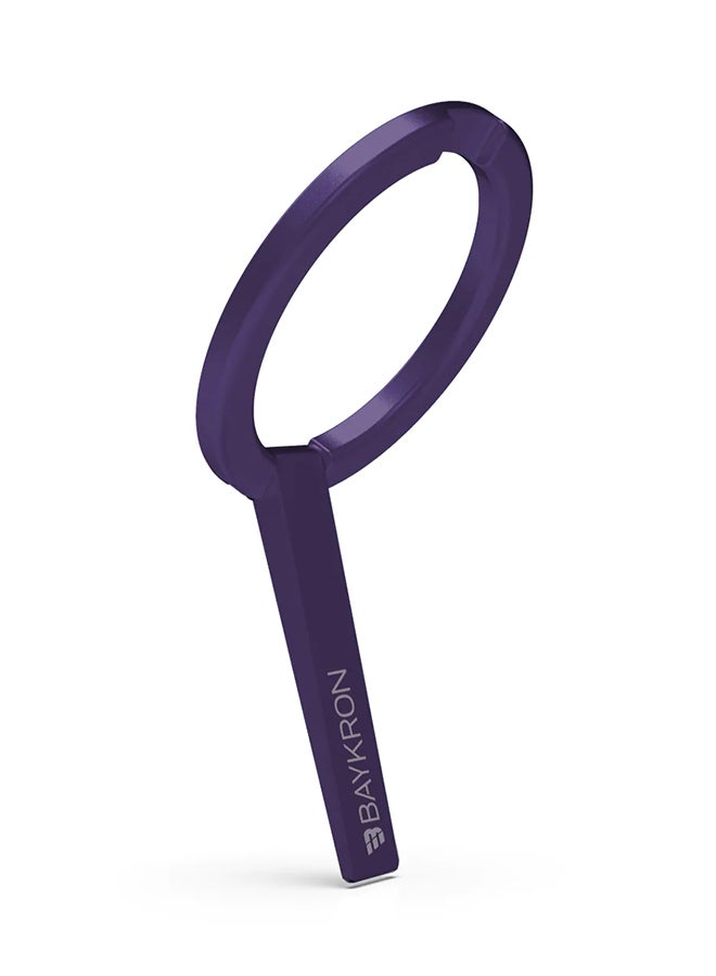 Baykron Premium Mag Stand Compact Magnetic Stand With Magnetic Ring Purple - Image 2