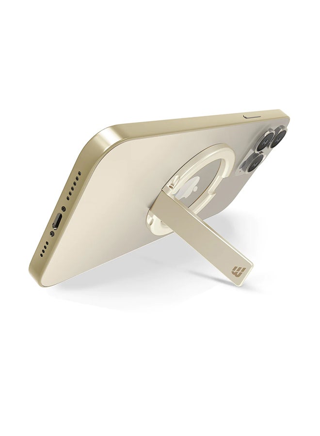 Baykron Premium Mag Stand Compact Magnetic Stand With Magnetic Ring Gold - Image 3