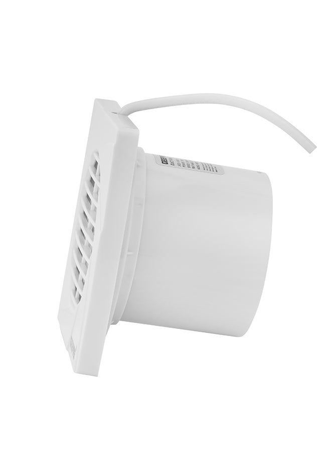 GEEPAS 4” Duct Fan, Rust Free, Speed- 1300 RPM, ABS Material, Ideal For Kitchen & Bathroom, 13W Power, Air Volume-150M3H, Noise-40dB 13 W GF21194 White  - Image 3