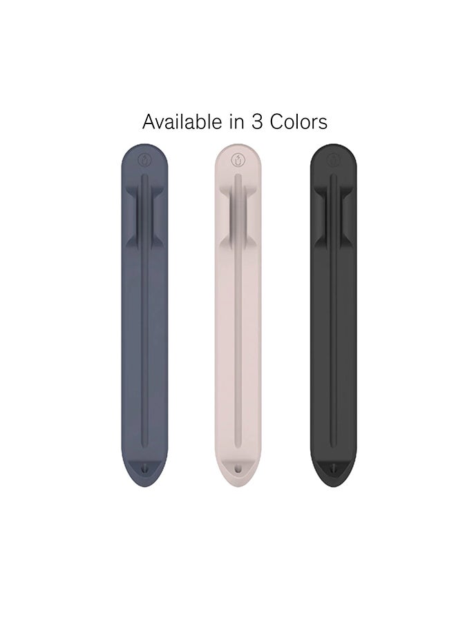 Baykron Silicone Pencil Holder For Apple Pencil 1 & 2 Black - Image 5