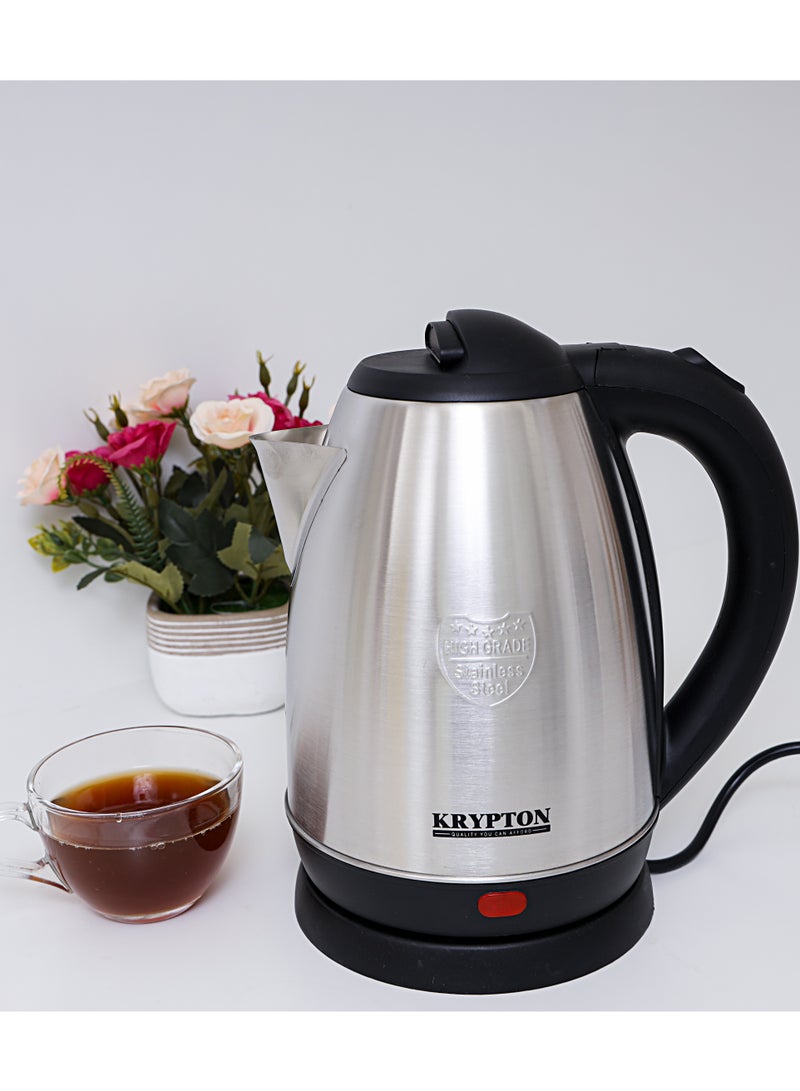 KRYPTON 700 Watt 2 Slice Slot Bread Toaster With 1.8 L Stainless Steel Electric Kettle combo set 700 W CKNBT6194+KNK6009 Multicolour  - Image 4