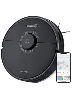 roborock Q7 Max Robotic Vacuum Cleaner Robot & MOP LiDAR, 4200 Pa 54 W Q380RR Black  - Image 1