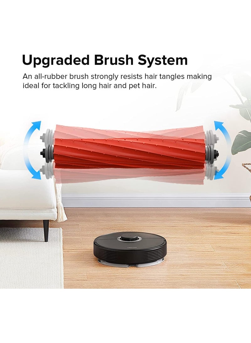 Q7 Max Robotic Vacuum Cleaner Robot & MOP LiDAR, 4200 Pa 54 W Q380RR Black
