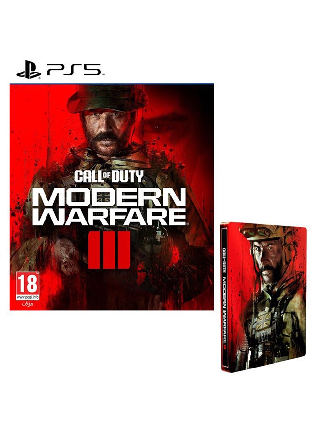 Activision Call of Duty: Modern Warfare III PEGI-AR + Steelbook PS5 - PlayStation 5 (PS5) - Image 1