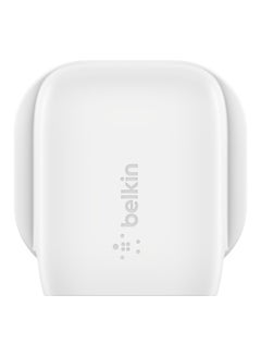 belkin MFi Certified 20W USB Type C Fast Wall Charger With USB Type C To Lightning Cable, Certified USB-C Pd 3.1 Pps And Travel Sized Design For iPhone 14, Pro, Max, Mini, iPad, Galaxy, Pixel And More White  - Image 4