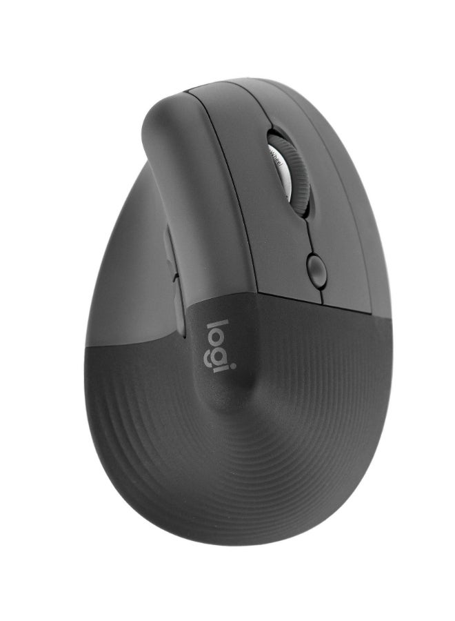 Logitech - 910-006473 Wireless Mouse Vertical Mouse Graphite Black - Image 1