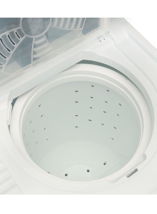 GEEPAS 10 KG Semi - Automatic High Efficient Top Loading Washing Machine 10 kg 770 W GSWM18026-1 White  - Image 4