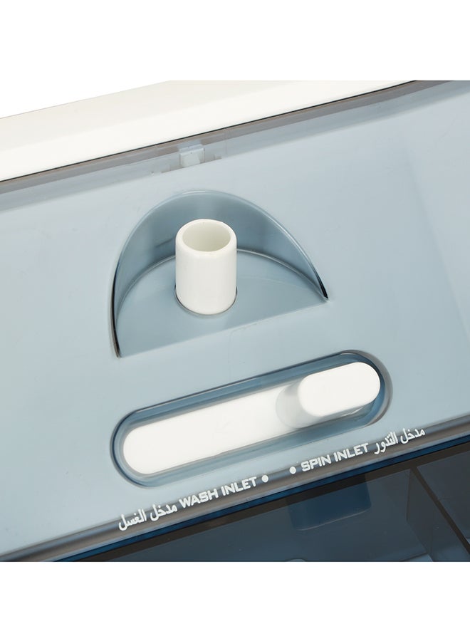 GEEPAS 10 KG Semi - Automatic High Efficient Top Loading Washing Machine 10 kg 770 W GSWM18026-1 White  - Image 3