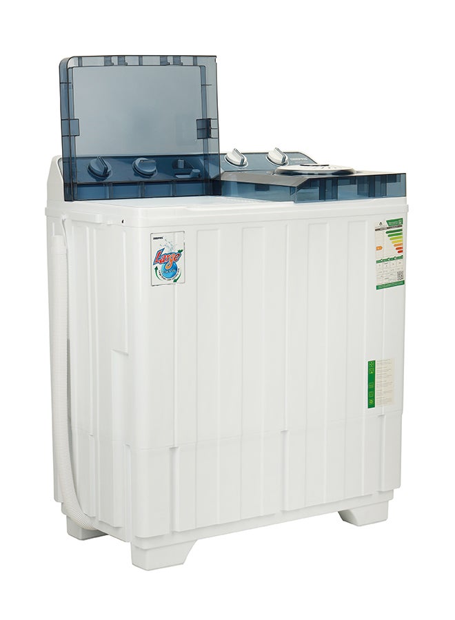 GEEPAS 10 KG Semi - Automatic High Efficient Top Loading Washing Machine 10 kg 770 W GSWM18026-1 White  - Image 2