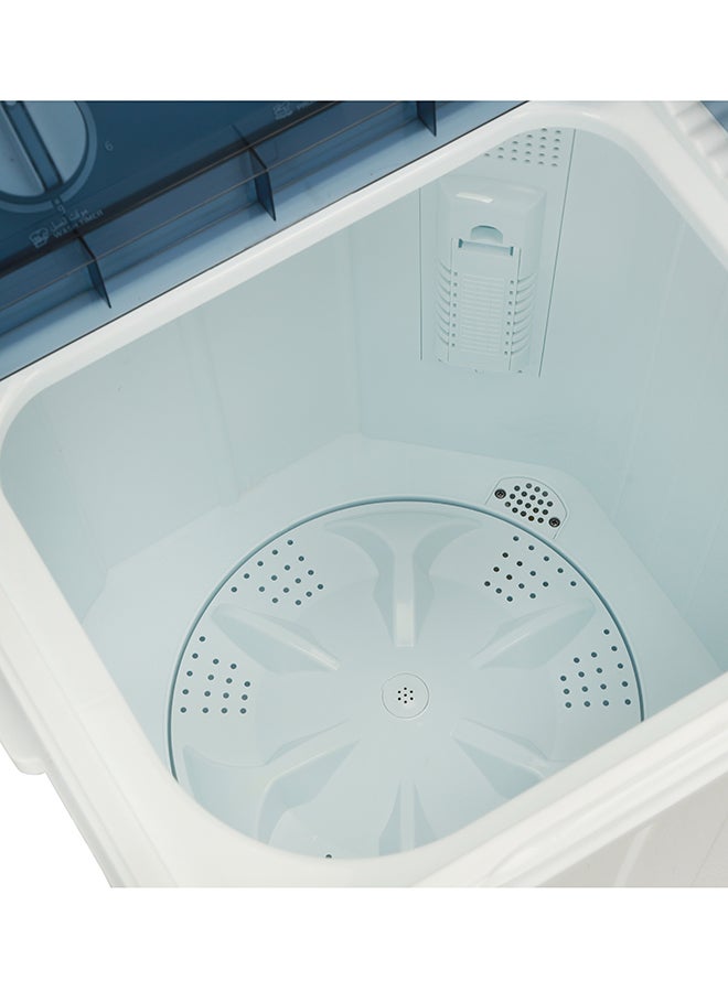 GEEPAS 10 KG Semi - Automatic High Efficient Top Loading Washing Machine 10 kg 770 W GSWM18026-1 White  - Image 5