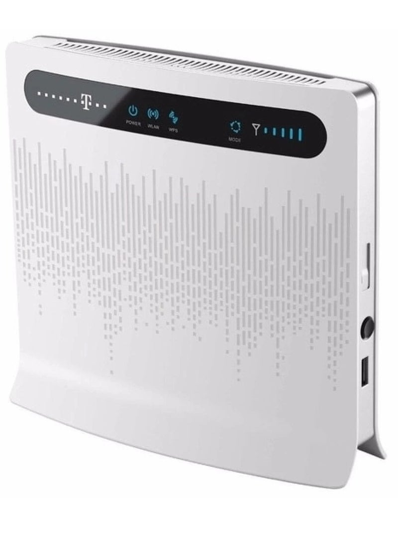HUAWEI Router With Sim Card Slot 4G LTE TDD/FDD  B593s-12 White  - Image 1