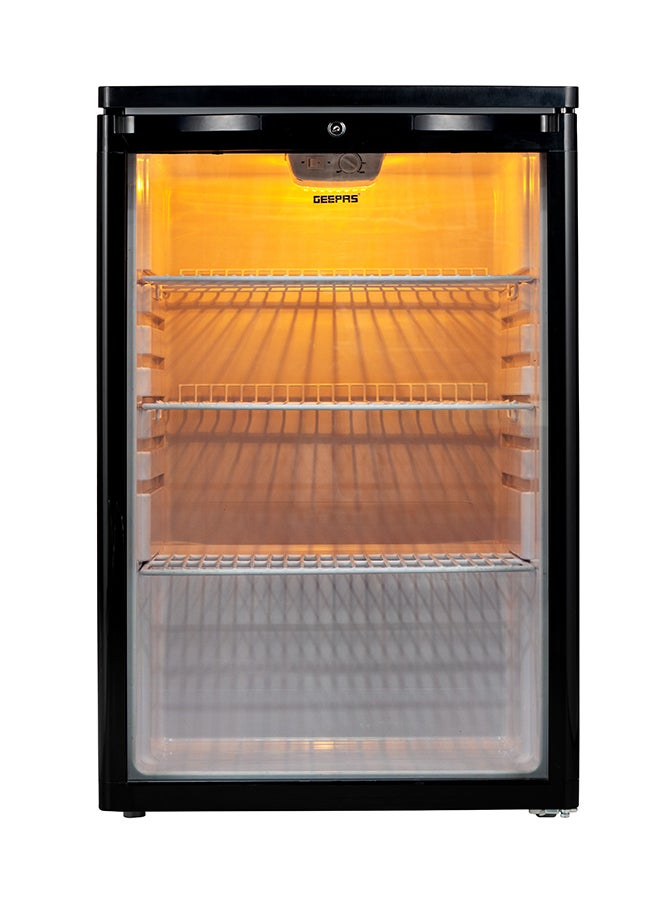 GEEPAS Showcase Chiller 165 L 550 W GSC1601BE-1 Black  - Image 1