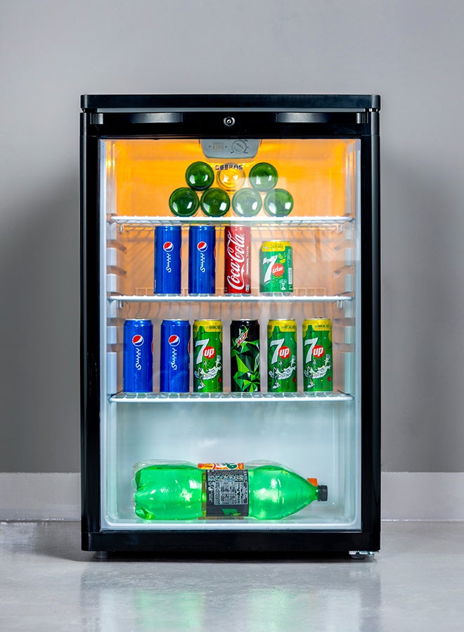 GEEPAS Showcase Chiller 165 L 550 W GSC1601BE-1 Black  - Image 2