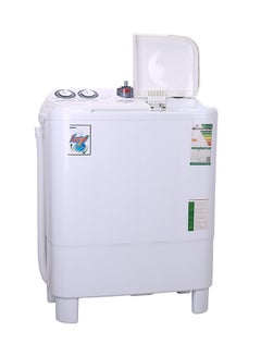 GEEPAS Semi Automatic Top Load Washing Machine With Durable Body 7 kg 670 W GSWM6493-1 White  - Image 2