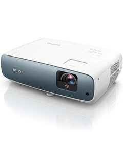 UHD HDR 4K Projector, 3000 Lumens Home Theater Projector, 10W Speakers Wireless Movie Projector, Smart Android TV Projector For Home Cinema, Sports & Games, Projector 4K Bluetooth Wifi Android TV Dongle + Android TV Remote Control TK850i White