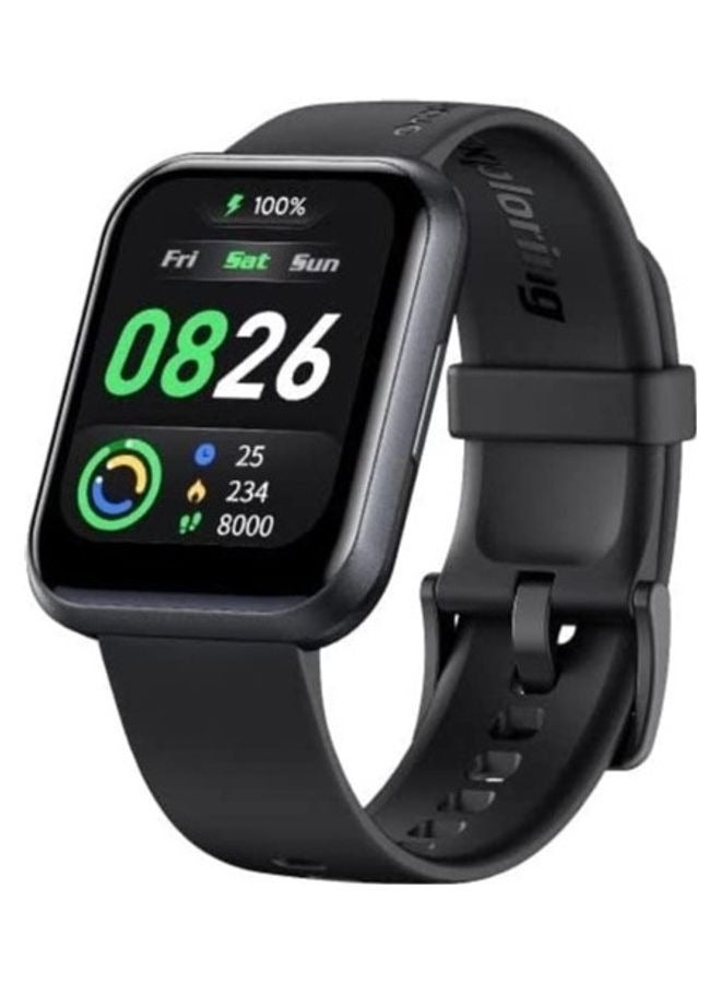 Oraimo - Watch 2 Pro OSW-32 BT Call Quickly Reply Health Monitor Smart Watch Black - Image 1