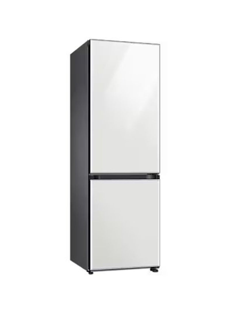 سامسونج 350L Gross Capacity - 328L Net Capacity, Bottom Mount Refrigerator, Bespoke, No Frost, Power Cool/Freeze, All Around Cooling RB33T3662AP Cotta White  - Image 3
