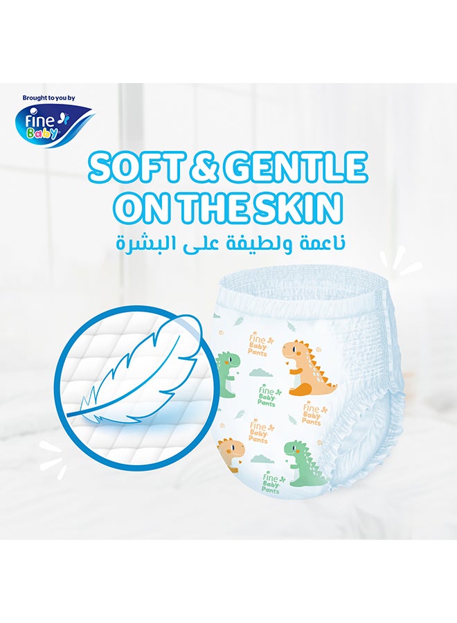 Fine Baby - Baby Instant Dry Pants Size 4 Large 9-15kg 44 Diapers - Image 1