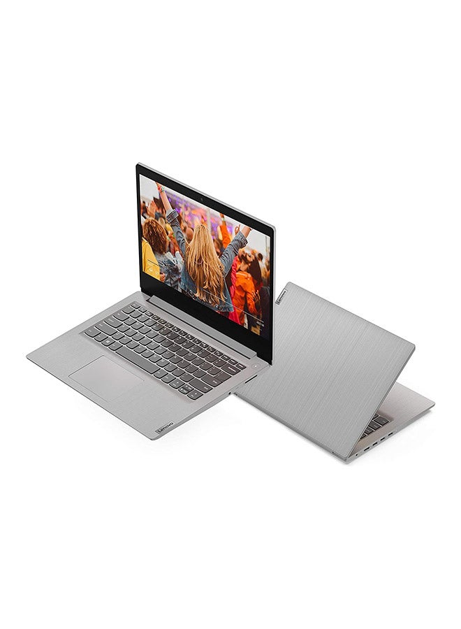 Lenovo - IdeaPad 3i 14-Inch Display, Core i3-1115G4 Processor/12GB RAM/512GB SSD/Intel Xe Graphics/Windows 11 +HubxcelAccessory English/Arabic Grey - Image 1