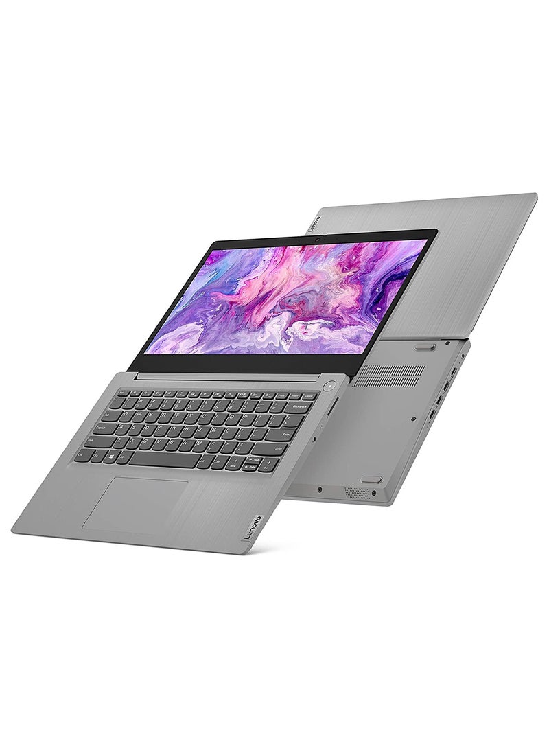Lenovo - IdeaPad 3i 14-Inch Display, Core i3-1115G4 Processor/12GB RAM/512GB SSD/Intel Xe Graphics/Windows 11 +HubxcelAccessory English/Arabic Grey - Image 1