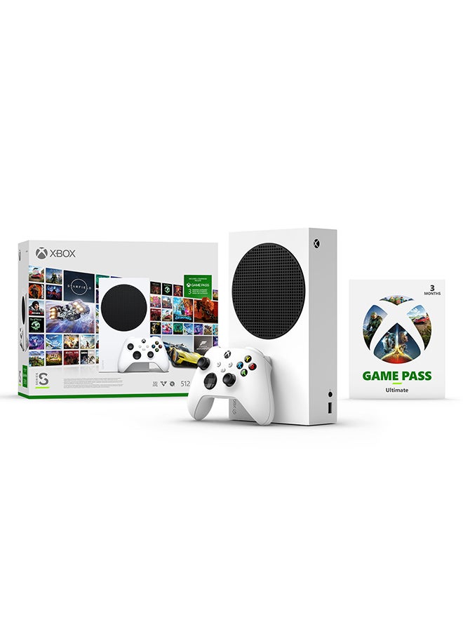 Xbox Series S 512 GB With 3 Months of Game Pass Ultimate - pnsku/N70019711V/45/_/1698663966/74994605-99f5-4c79-88a9-232ea8100167