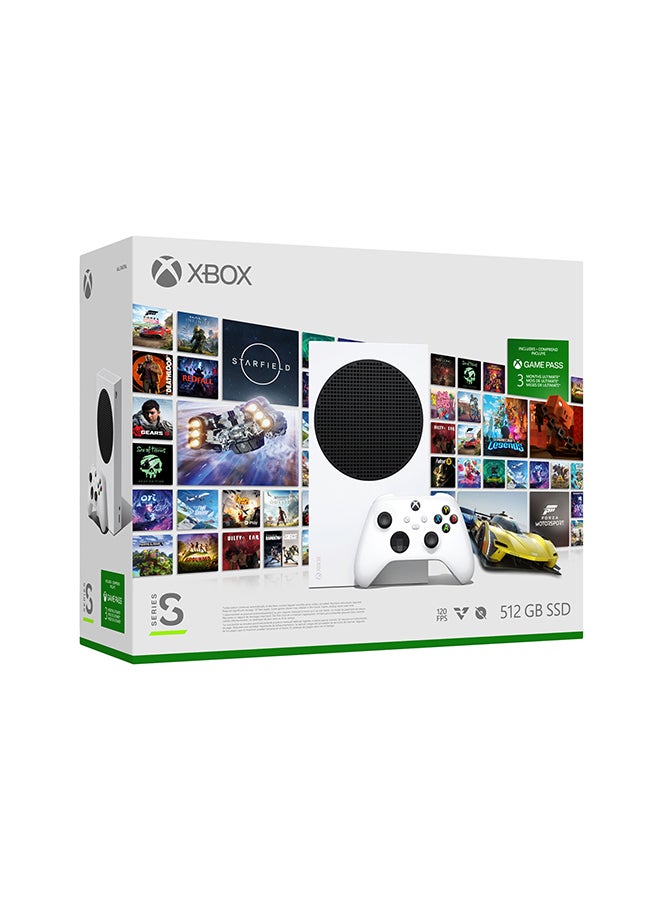 Xbox Series S 512 GB With 3 Months of Game Pass Ultimate - pnsku/N70019711V/45/_/1698664047/575c888c-91c7-4c66-ae14-0705b144cd0c