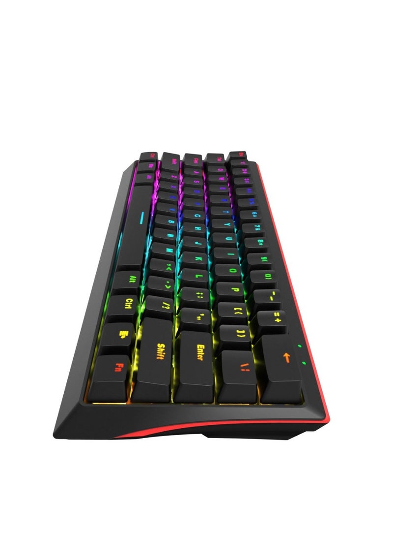 MARVO MARVO KG962 EN-B Wired Mechanical Keyboard with Detachable USB Type-C Cable  - Image 5