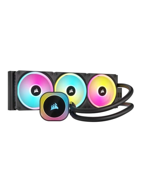 H150i iCue Link RGB AIO 360 Mm Liquid Cooling