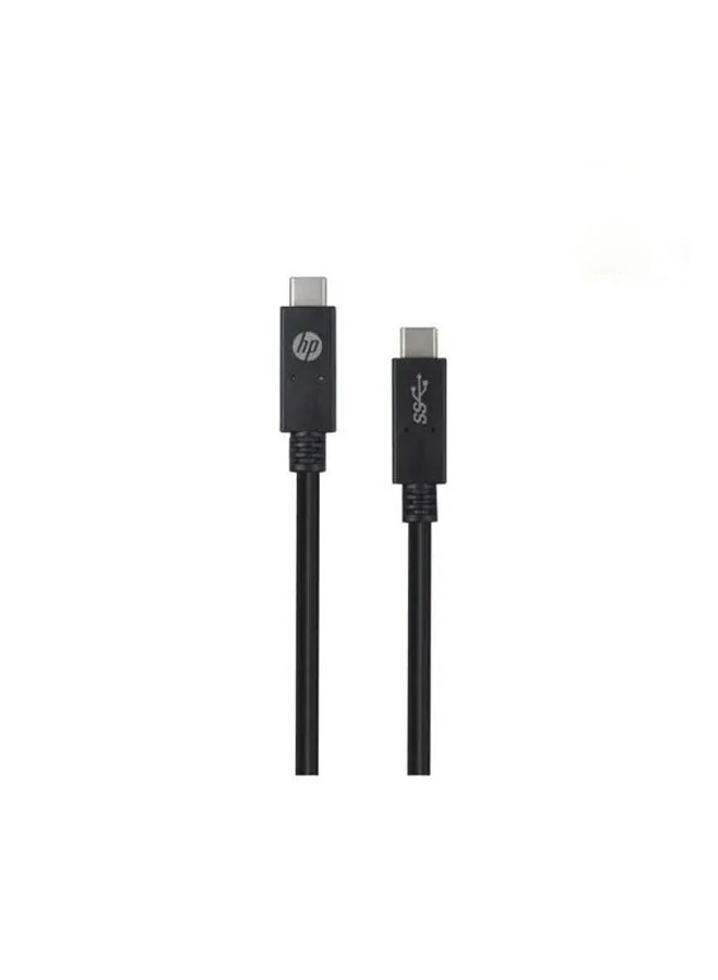 HP Hp Usb C To Usb C 3A 60W 1M Cable Black
