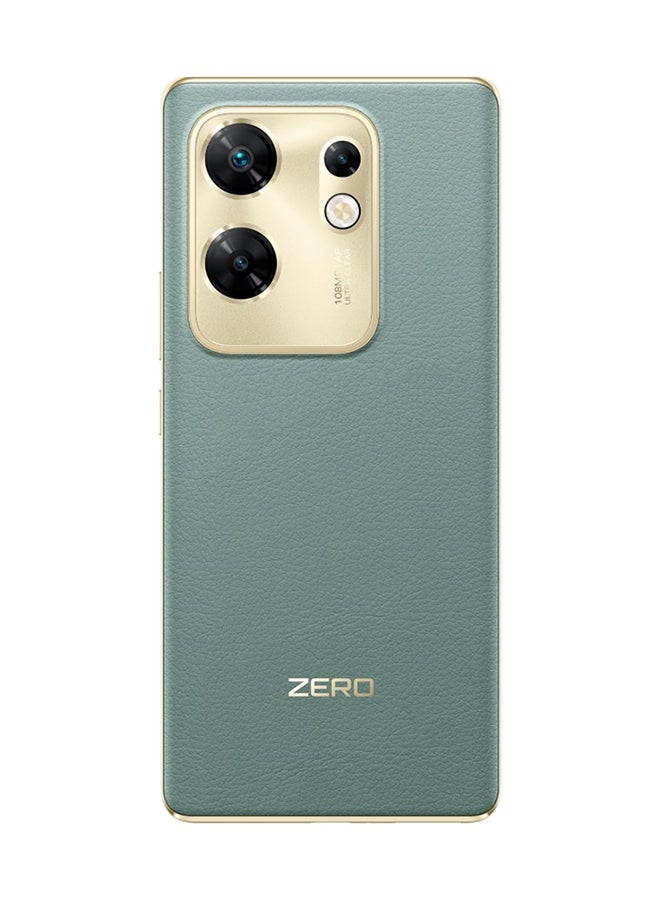 إنفينيكس - هاتف Zero 30 ثنائي الشريحة بلون أخضر ضبابي وذاكرة وصول عشوائي (RAM) سعة 8+8 جيجابايت وذاكرة داخلية سعة 256 جيجابايت يدعم تقنية 4G LTE - إصدار الشرق الأوسط - Image 1