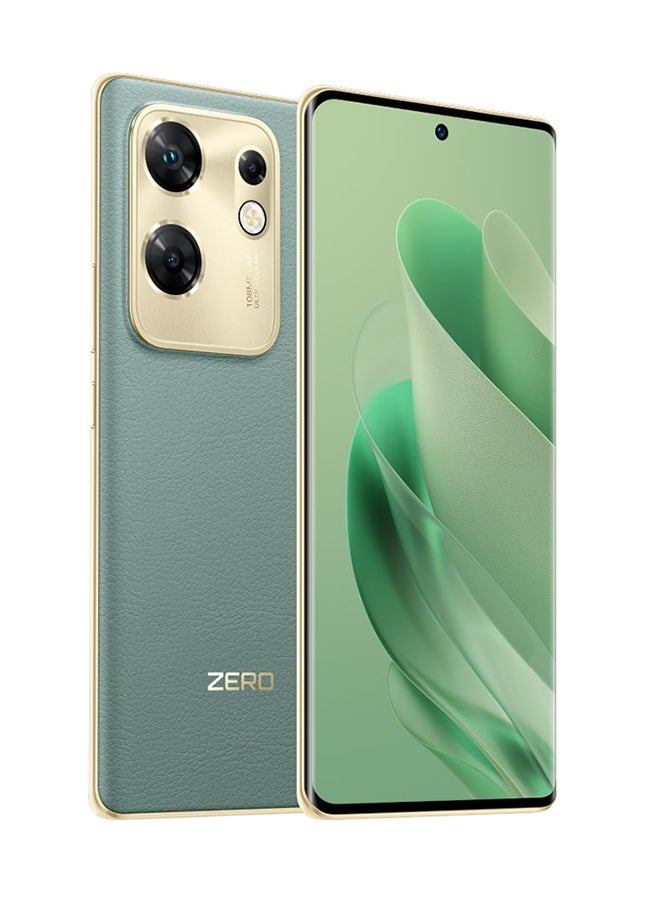 إنفينيكس - هاتف Zero 30 ثنائي الشريحة بلون أخضر ضبابي وذاكرة وصول عشوائي (RAM) سعة 8+8 جيجابايت وذاكرة داخلية سعة 256 جيجابايت يدعم تقنية 4G LTE - إصدار الشرق الأوسط - Image 1