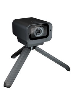 Gaming 2K 30fps Auto Focus Web Cam With In-Built Mic And Tripod - Black