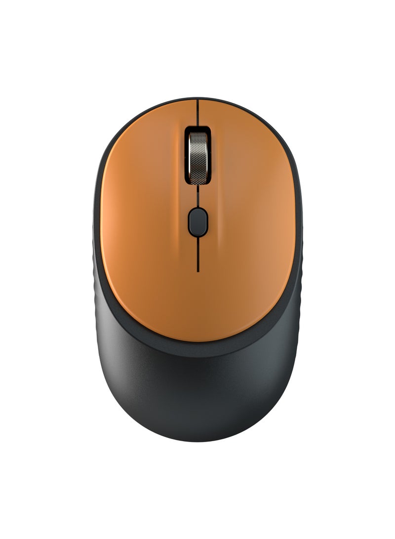 HP Wireless Bluetooth Mouse M231 Mute Dual Mode 800-1600DPI Mice Bluetooth/2.4G Wireless Mouse Ultra Long Lasting Compatible with All Devices Orange/Black  - Image 1
