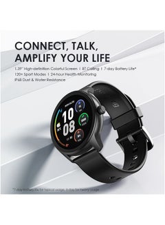 Oraimo Smart Watch 2R OSW-30  With Silicone Strap black  - Image 1