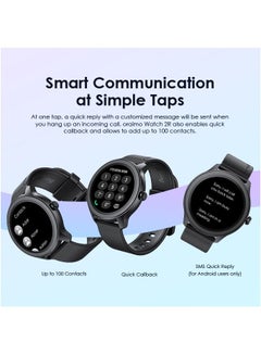 Oraimo Smart Watch 2R OSW-30  With Silicone Strap black  - Image 3