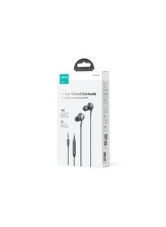 جوي روم JR-EW02 Wired Series Half In-Ear Wired Earphones Black  - Image 2